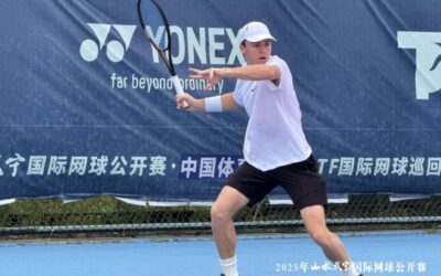 National tennis champion juggles HSC studies with world tour commitments