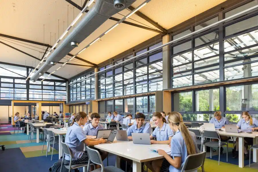 purpose-built campus enhances learning