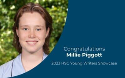 NBCS Young Writer included in HSC Showcase