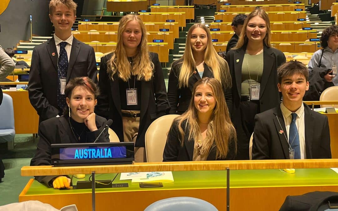 NBCS students visit the UN in New York