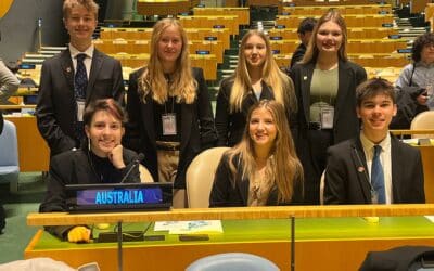 NBCS students visit the UN in New York