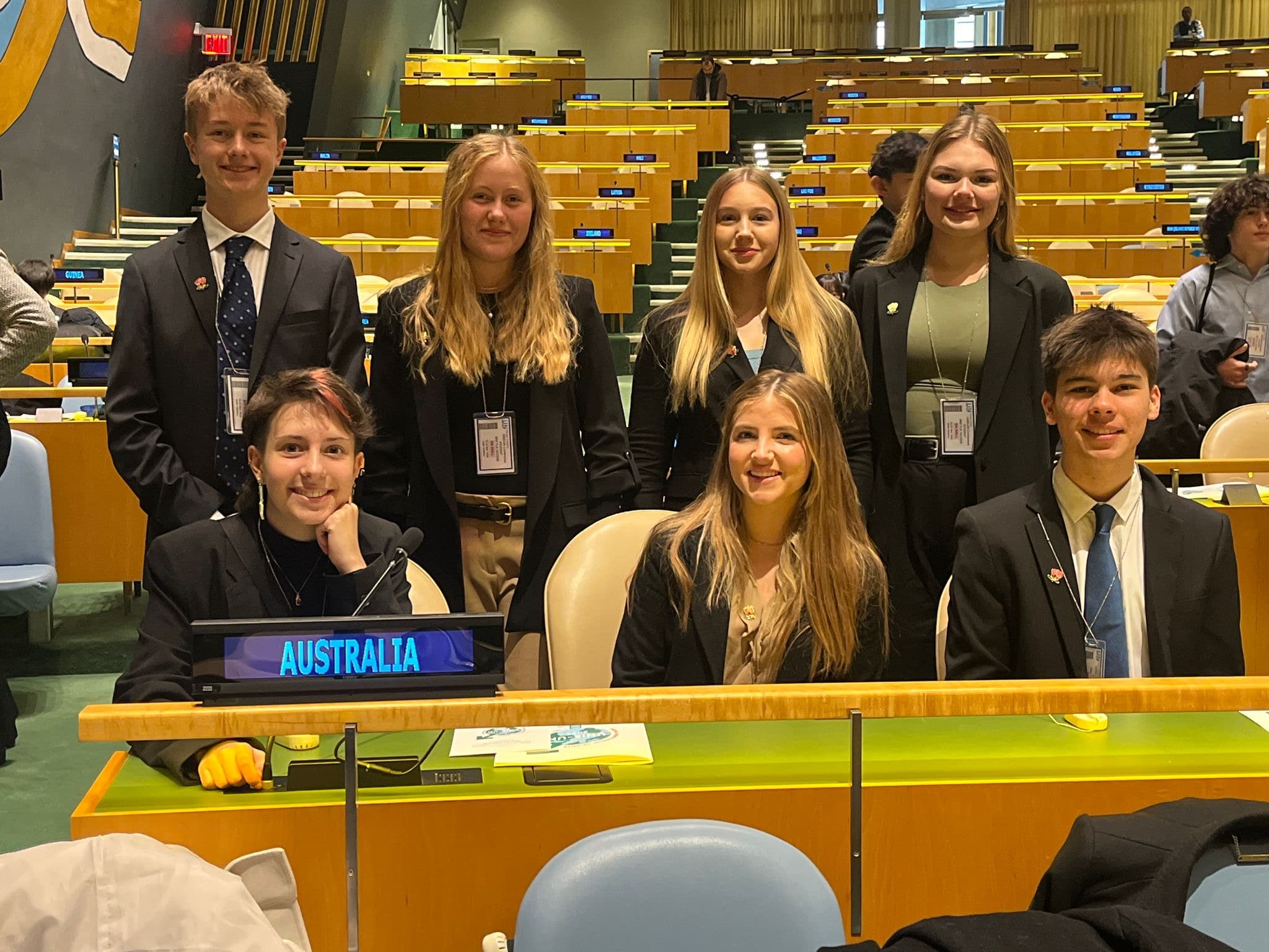 NBCS students visited the UN in New York